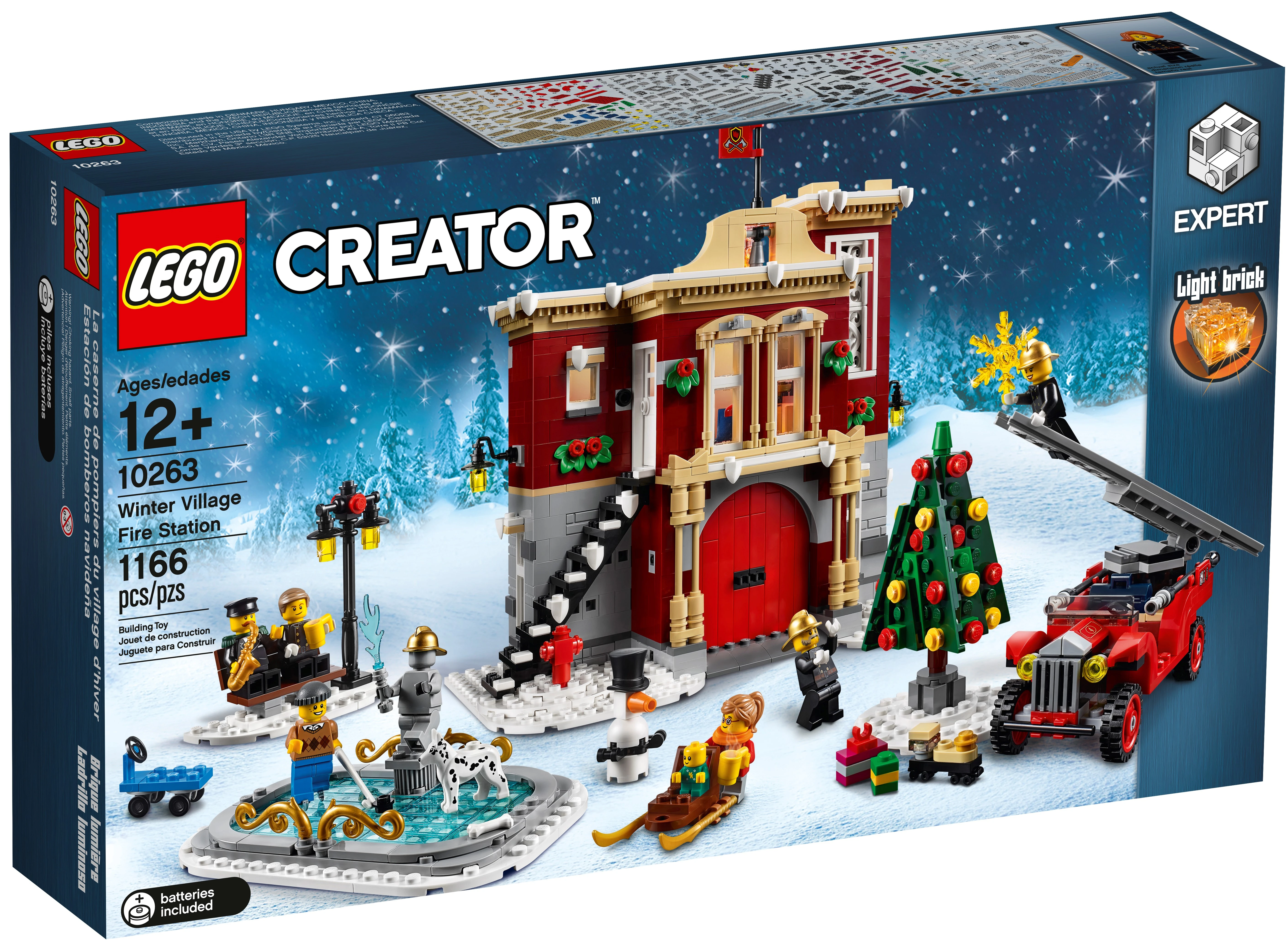 LEGO Winter Village Fire Station 10263 Alt1