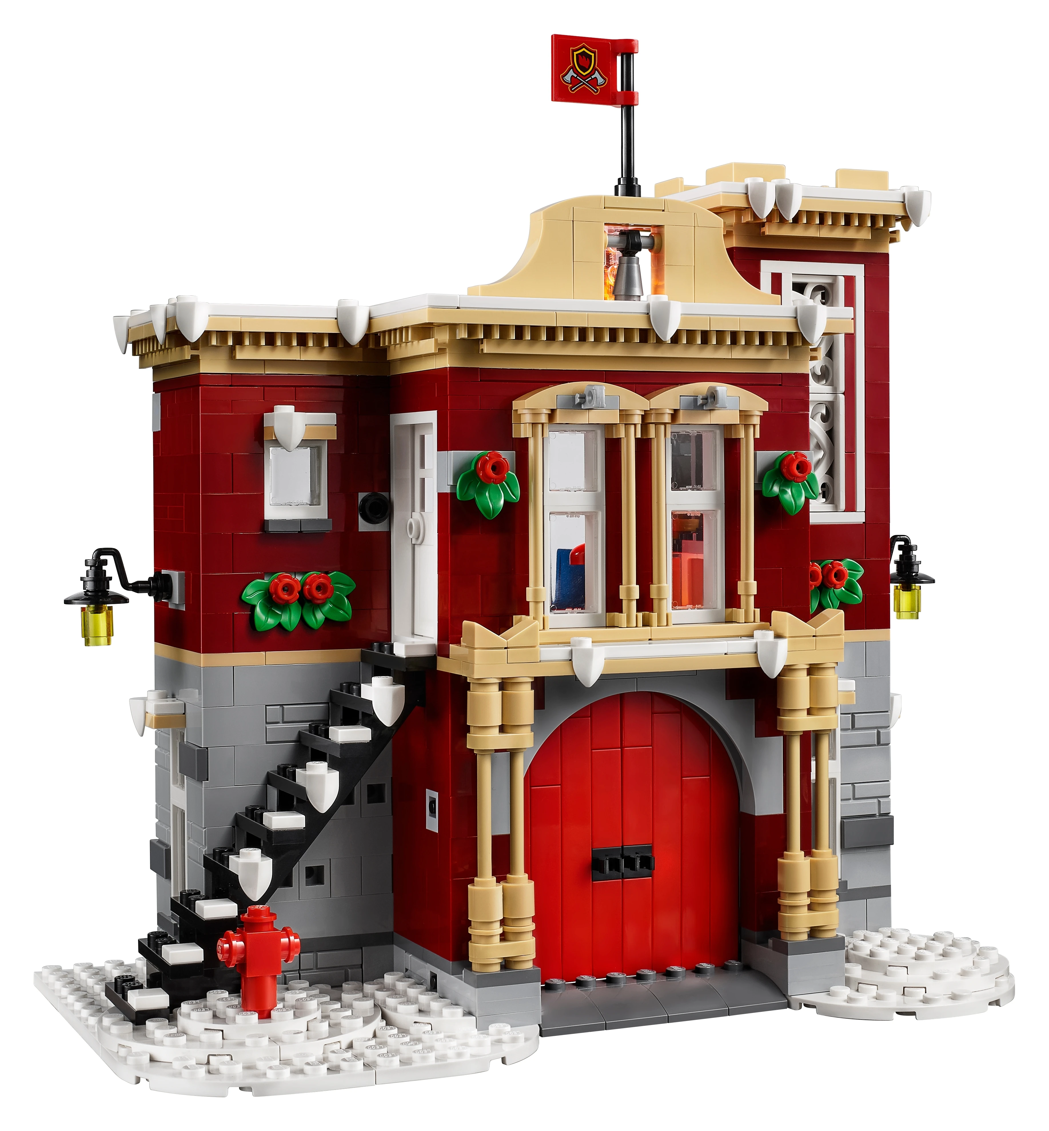 LEGO Winter Village Fire Station 10263 Alt2
