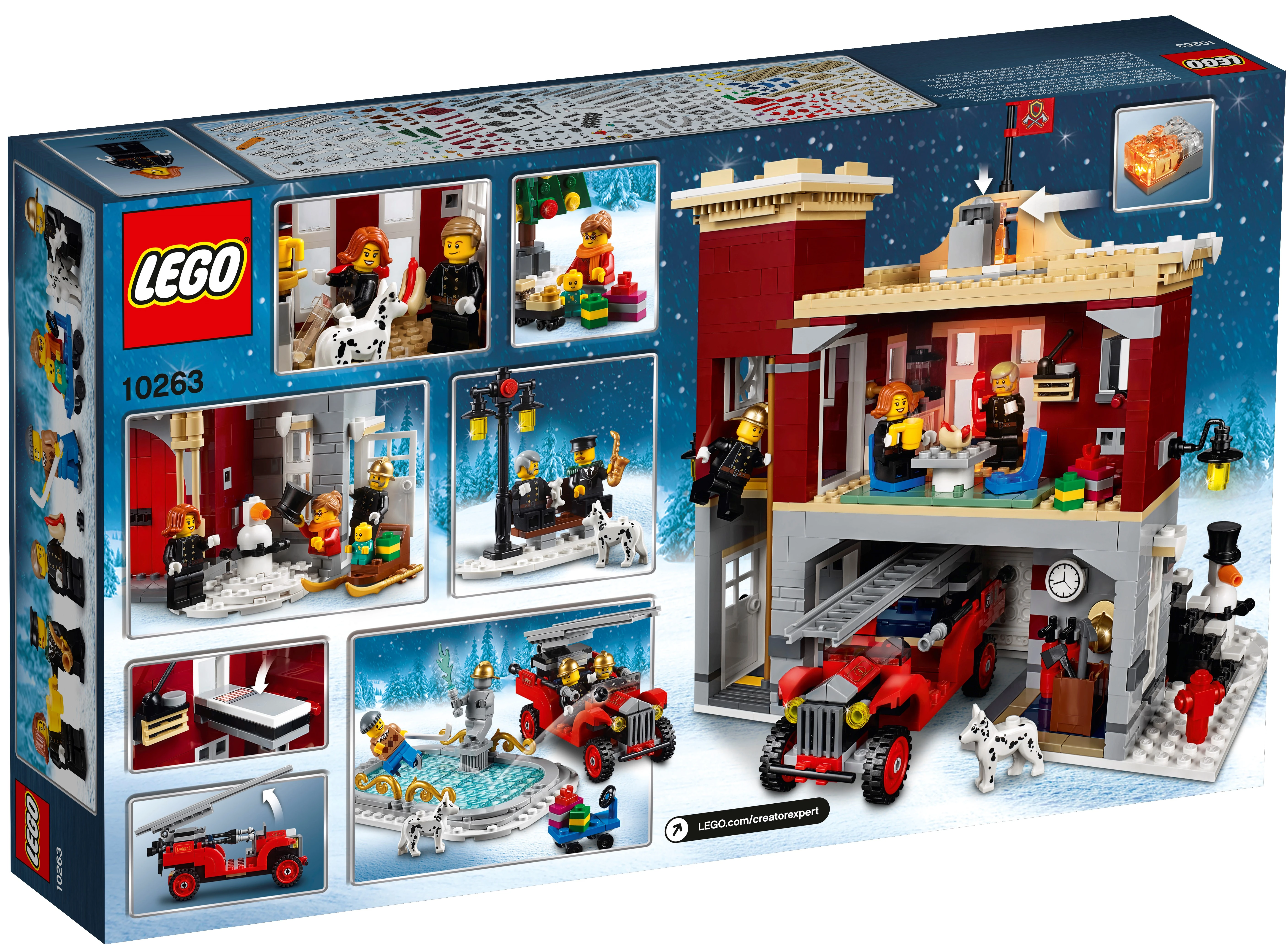 LEGO Winter Village Fire Station 10263 Alt9