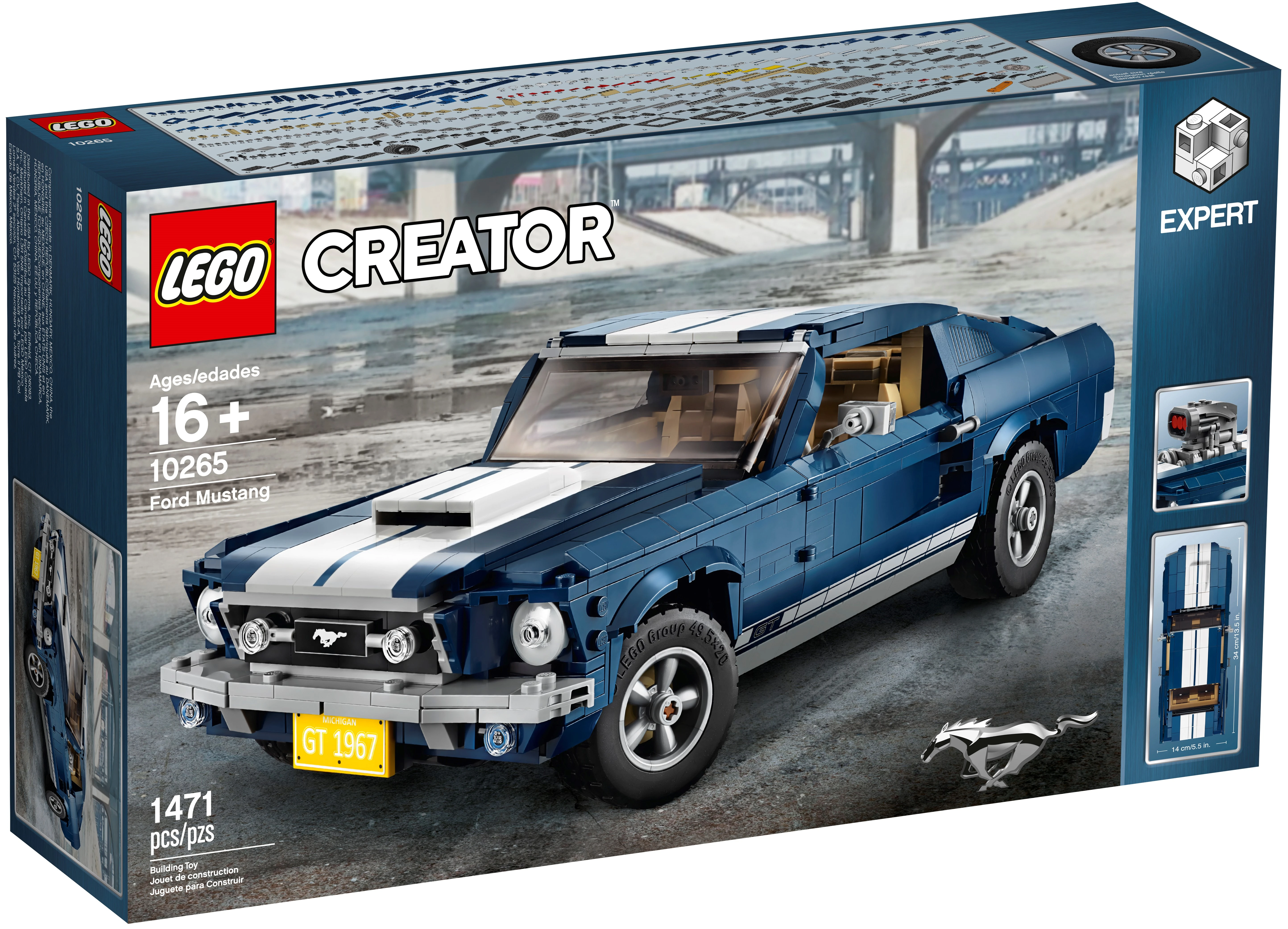 LEGO Ford Mustang 10265 Alt1