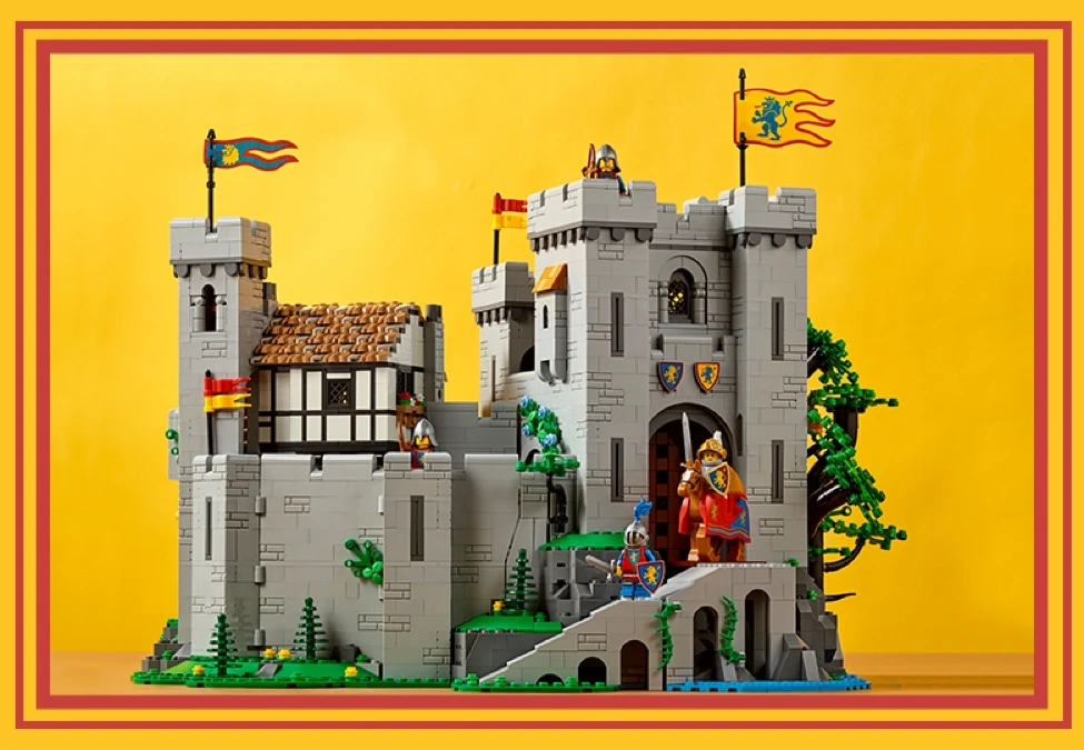 LEGO Lion Knights' Castle 10305 202208 P D P Block Standard 6