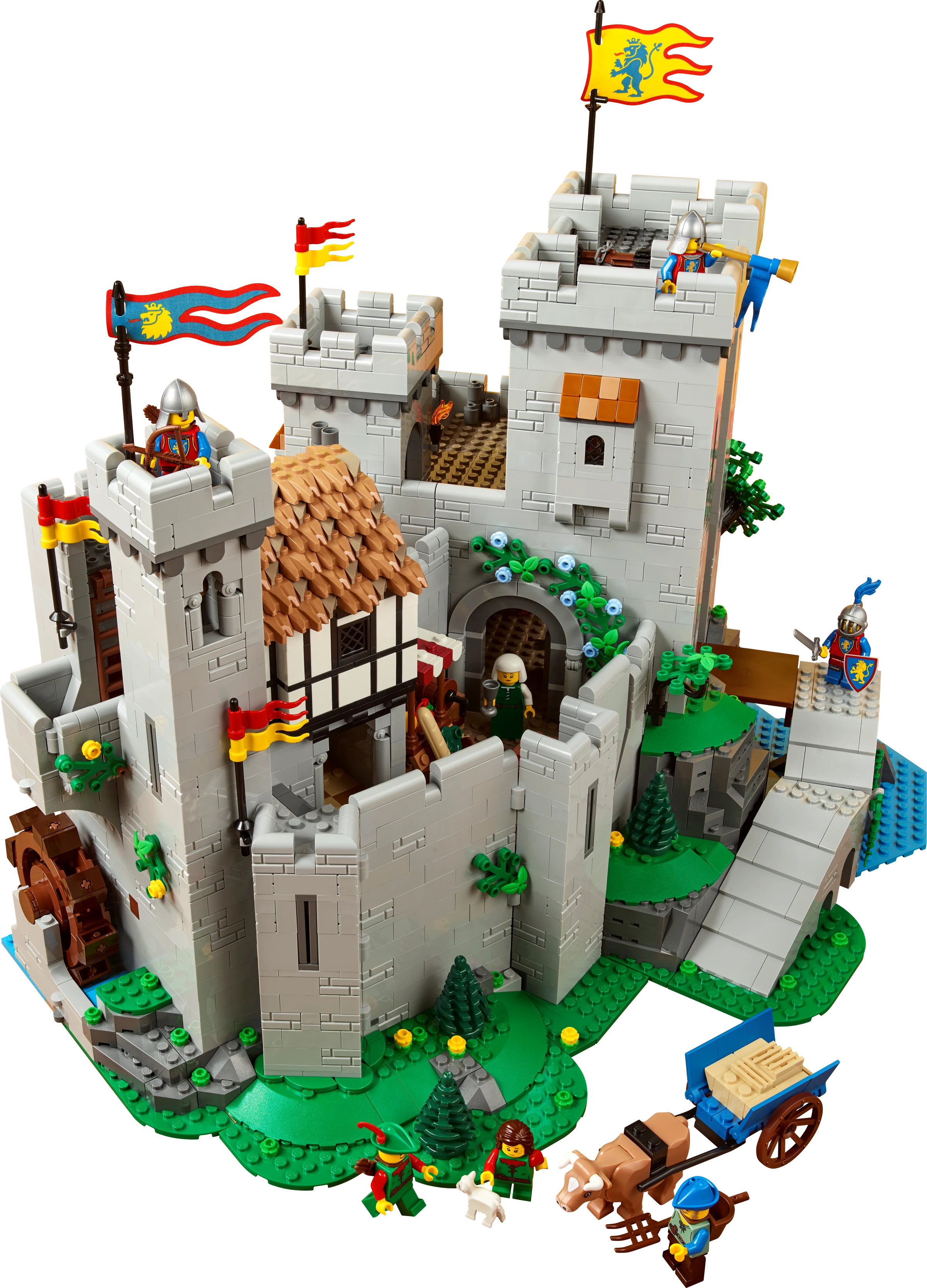 LEGO Lion Knights' Castle 10305 Alt2