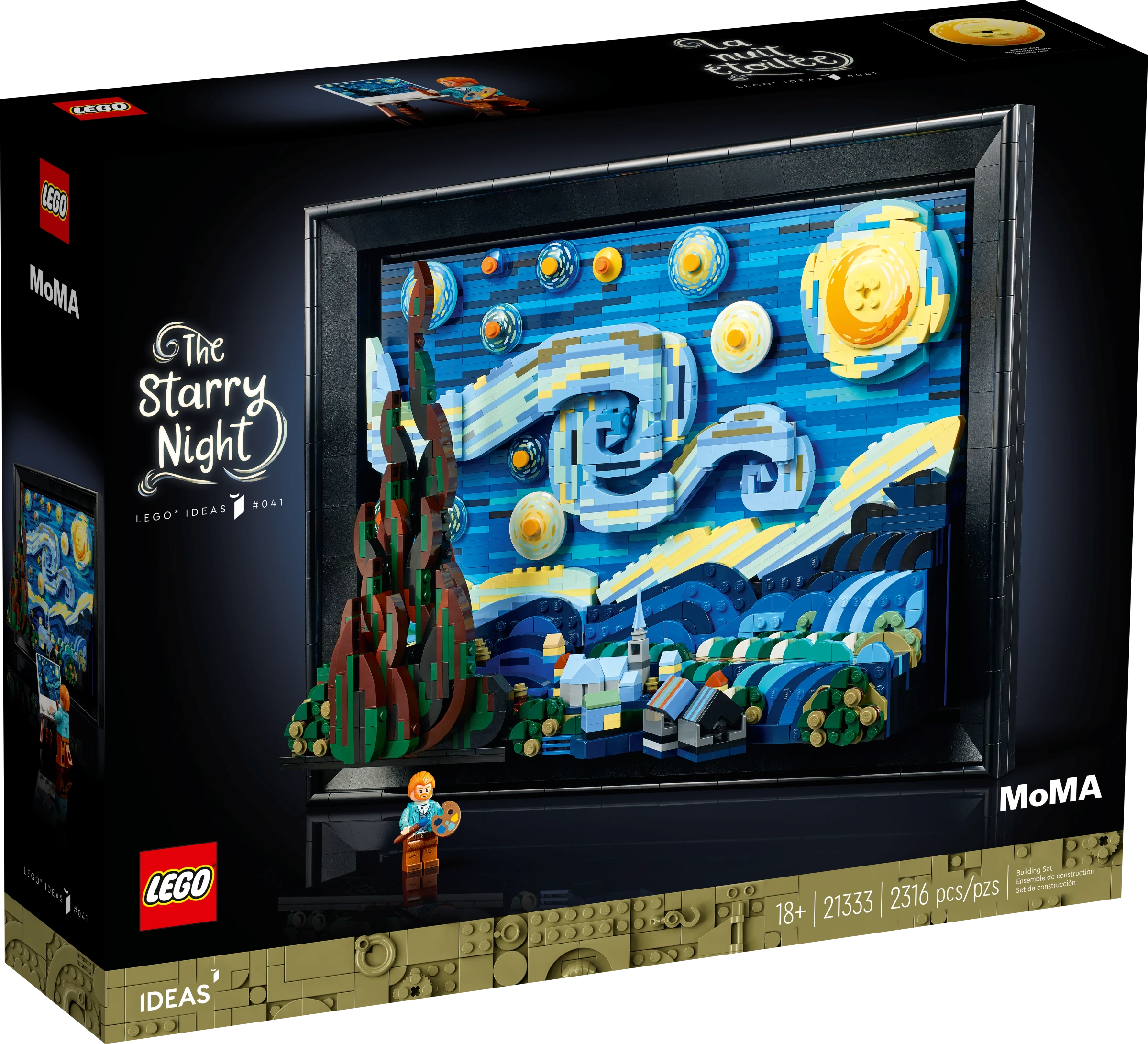 LEGO Vincent van Gogh - The Starry Night 21333 Alt1