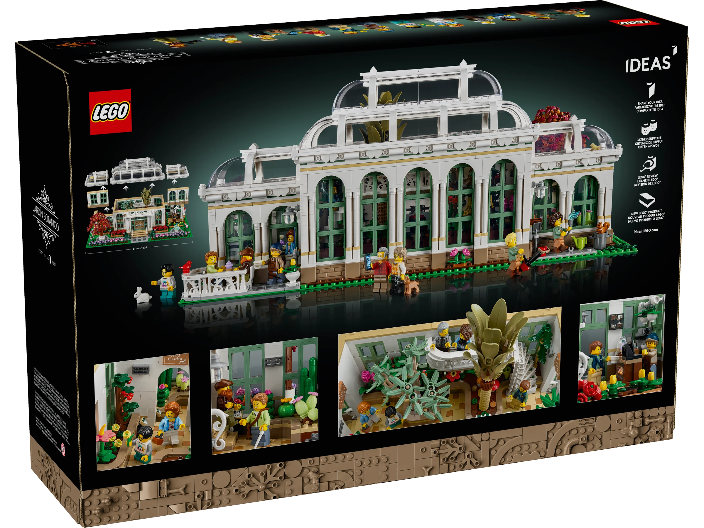 LEGO The Botanical Garden 21353 Box5 V39