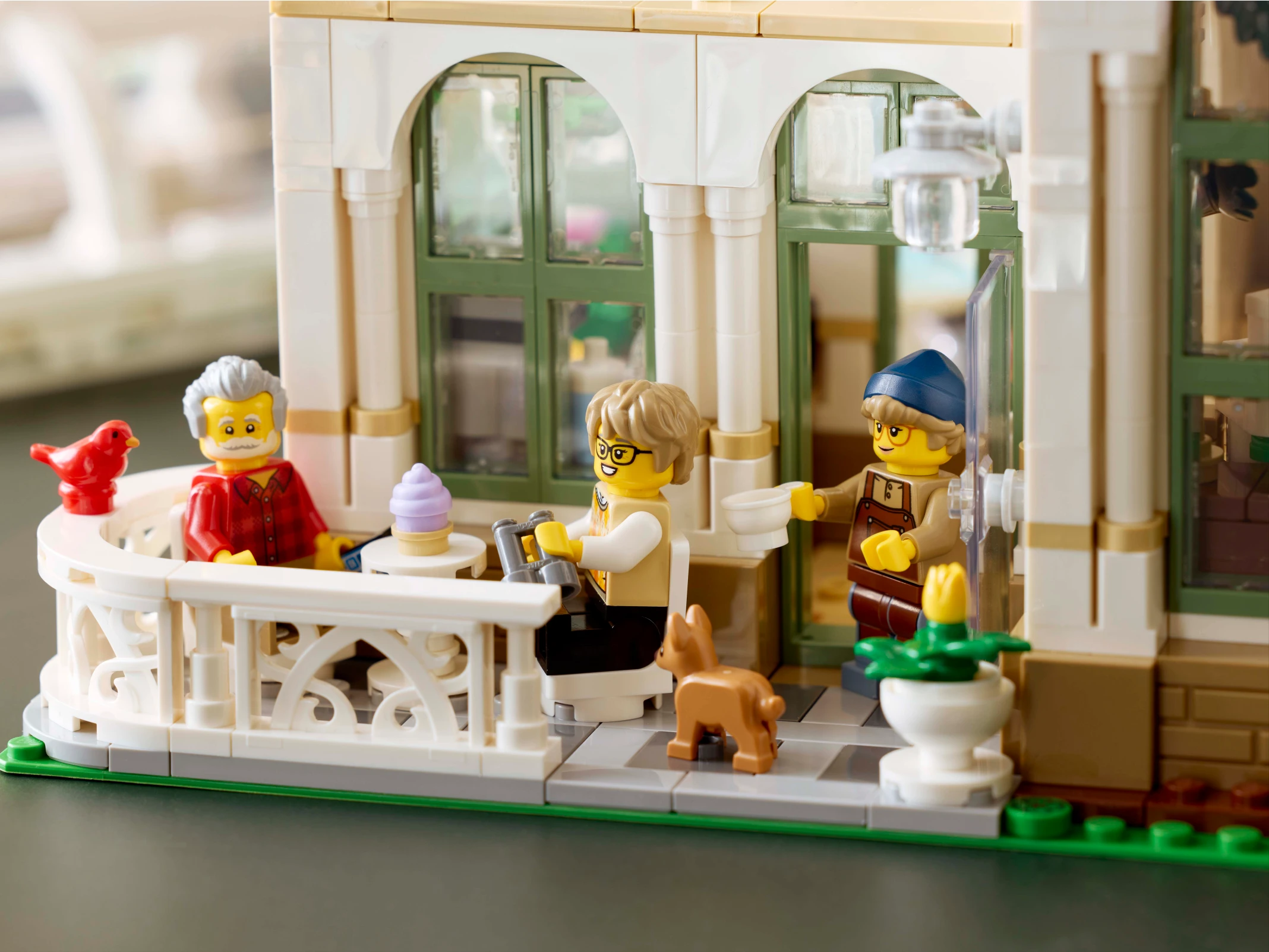 LEGO The Botanical Garden 21353 Lifestyle Build 09