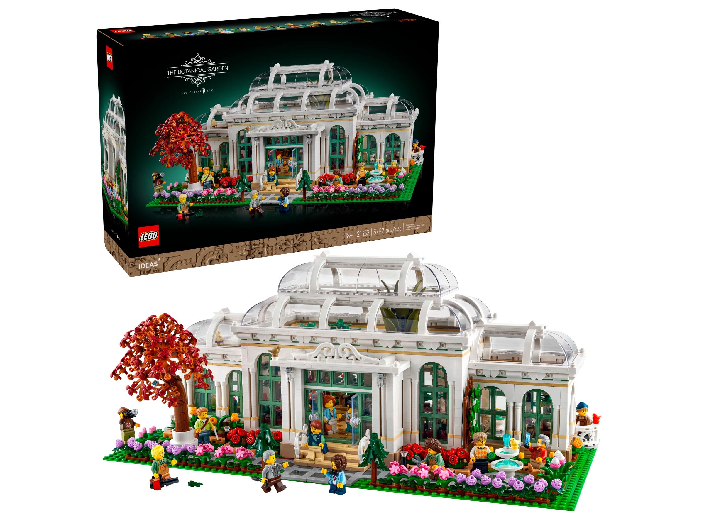 LEGO The Botanical Garden 21353 Boxprod V39