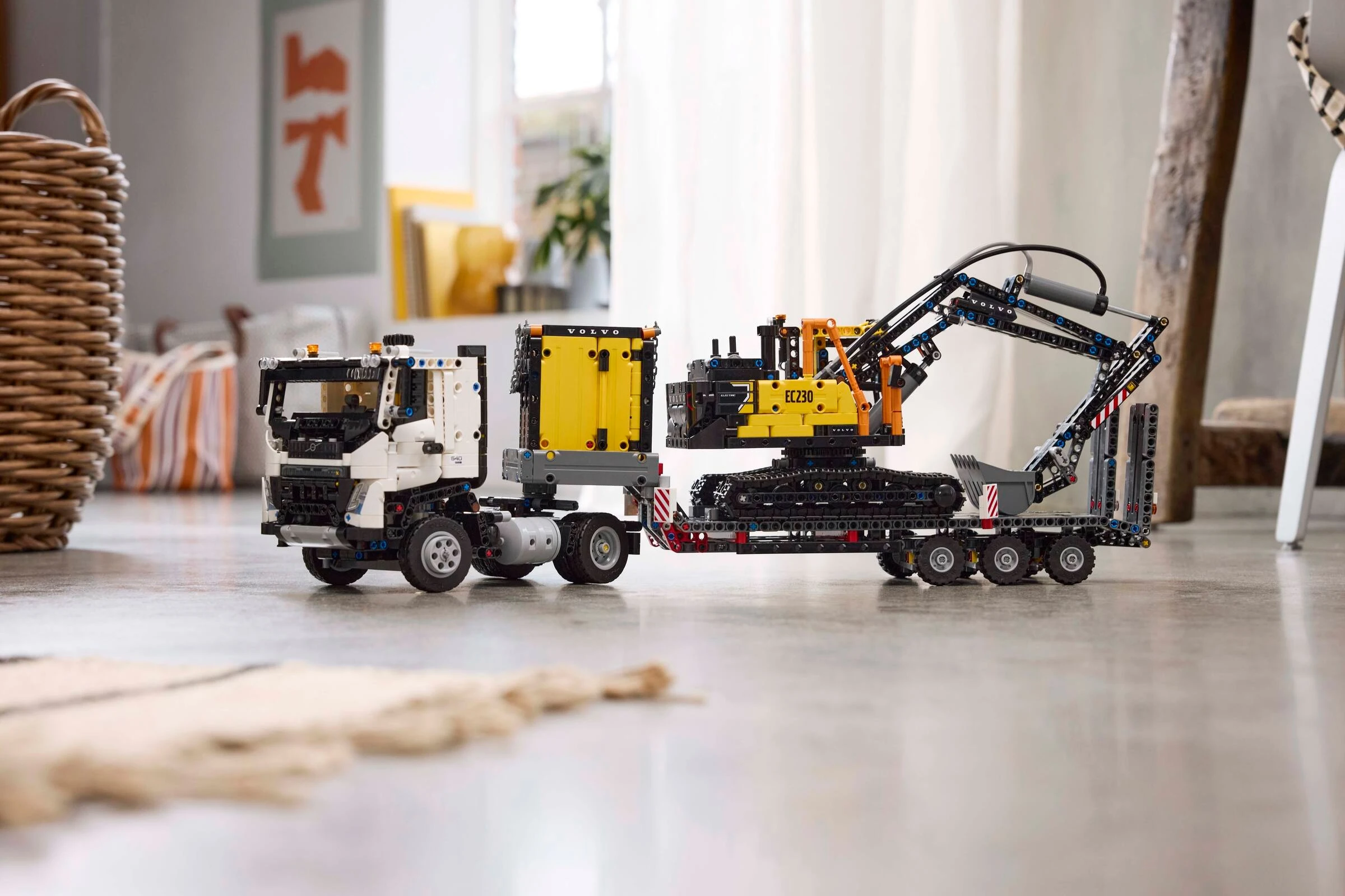 LEGO Volvo FMX Truck & EC230 Electric Excavator 42175 Lifestyle Envr