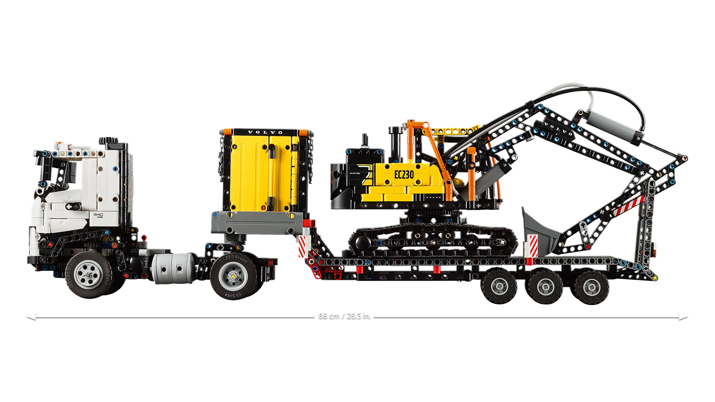 LEGO Volvo FMX Truck & EC230 Electric Excavator 42175 W E B S E C01 N O B G